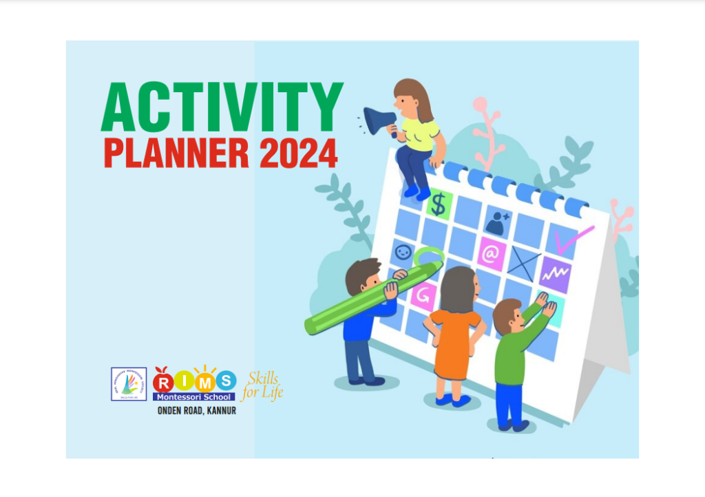 Activity Planner 2025 Cover